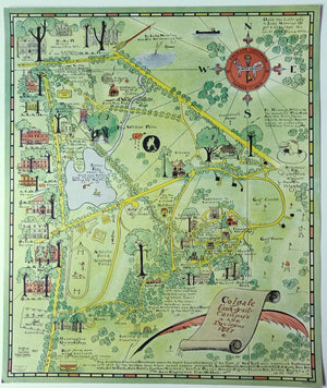 1927-Arthur-Suchy-Colgate-University-Campus-Environs-Pictorial-Map-Hamilton-NY