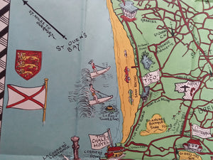 1948-Jersey-Pictorial-Map-F-Mahon-Brown-Channel-Islands-008