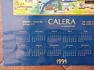 1994-CALERA-Silicon-Valley-Pictorial-Map-Calendar-Technology-Tech-Poster-003