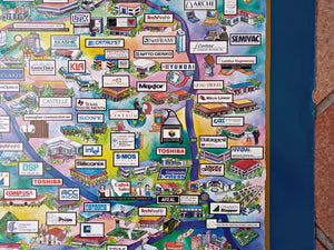1994-CALERA-Silicon-Valley-Pictorial-Map-Calendar-Technology-Tech-Poster-008