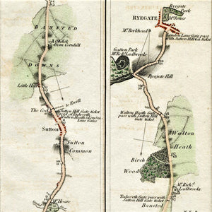 John Cary - Road Maps 1790
