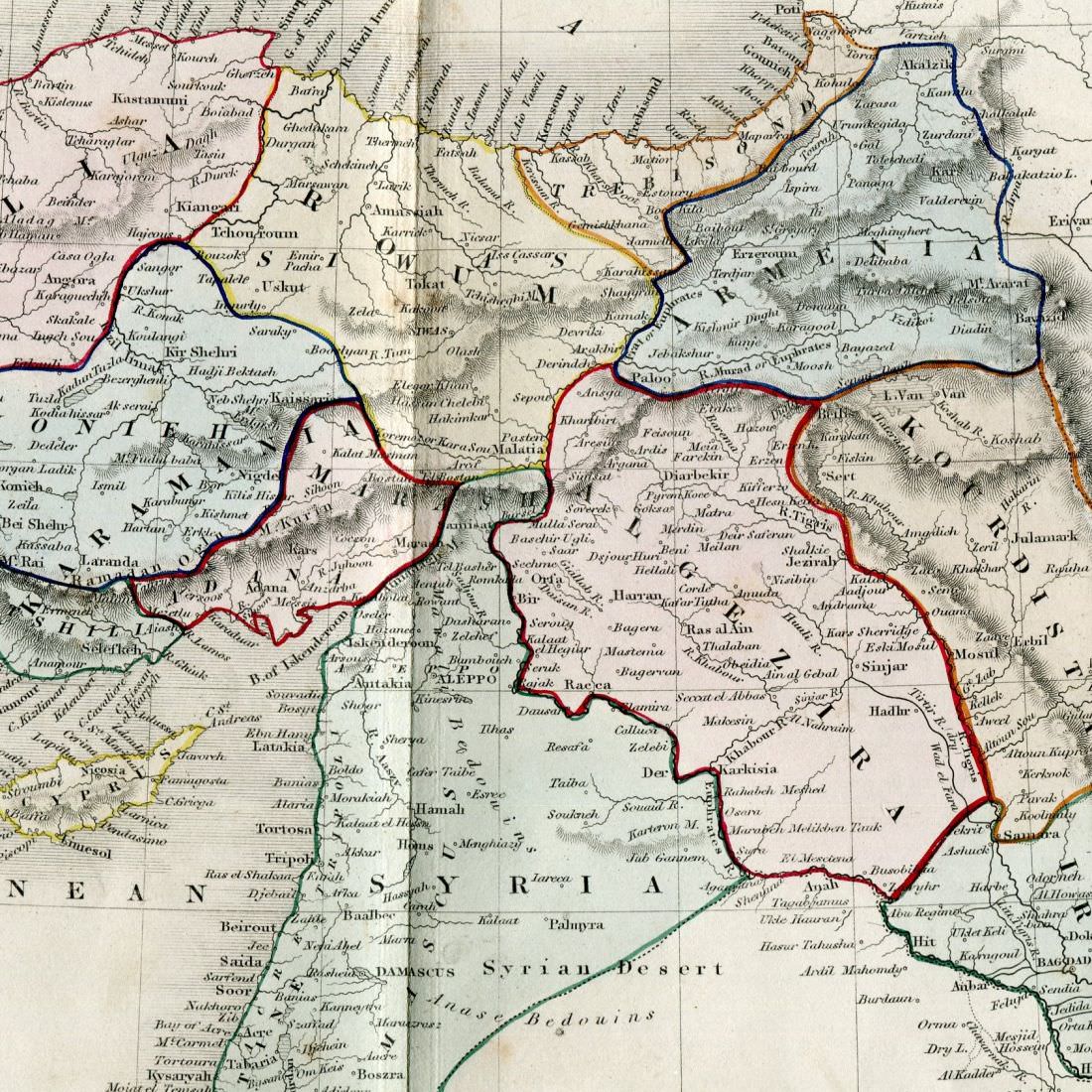 c.1840 John Dower Antique Maps