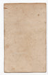 Reverse of c.1819 Oise France antique card map by Bourrut-Le Meri