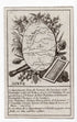 c.1836 Aisne France antique card map showing Laon by Bourrut-Le Meri, 3rd edition