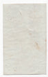 Reverse of c.1836 Ardennes France antique card map by Bourrut-Le Meri