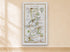 1783 Taylor & Skinner Armagh, Richhill, Loughgall, Charlemont and Dungannon Ireland road map displayed on a light cream wall.