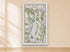 1783 Taylor & Skinner Glenarm, Cushendall, Ballymena, Broughshane and Clough Ireland road map displayed on a light cream wall.