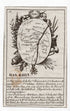c.1836 Bas-Rhin France antique card map showing Strasbourg by Bourrut-Le Meri, 3rd edition