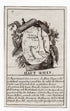 c.1836 Haut-Rhin France antique card map showing Colmar by Bourrut-Le Meri, 3rd edition