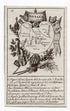 c.1836 Vosges France antique card map showing Epinal by Bourrut-Le Meri, 3rd edition