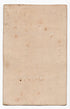 Reverse of c.1819 Jura France antique card map by Bourrut-Le Meri