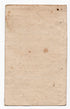 Reverse of c.1819 Ain France antique card map by Bourrut-Le Meri