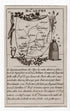 c.1836 Basses-Alpes (Alpes-de-Haute-Provence) France antique card map by Bourrut-Le Meri, 3rd edition