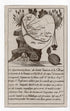 c.1836 Vaucluse France antique card map showing Avignon by Bourrut-Le Meri, 3rd edition