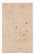 Reverse of c.1819 Vaucluse France antique card map by Bourrut-Le Meri