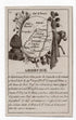 c.1836 Ardèche France antique card map showing Annonay by Bourrut-Le Meri, 3rd edition