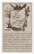 c.1836 Loire France antique card map showing Lyon & Roanne by Bourrut-Le Meri, 3rd edition
