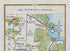 Upper detail of 1783 Taylor & Skinner Map 23 showing Stewartstown, Blackwater Foot, Bannfoot Ferry, Charlemont and Lough Neagh.