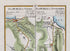 Upper detail of 1783 Taylor & Skinner Map 21 showing Glenarm Castle, Newtownglens or Cushendall, Red Bay and the Antrim coast.