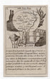 c.1836 Gard France antique card map showing Nimes & Avignon by Bourrut-Le Meri, 3rd edition