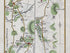 Middle detail of 1783 Taylor & Skinner Map 20 showing Broughshane, Armoy, Whitehall and Lime Park in County Antrim