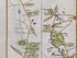 Middle detail of 1783 Taylor & Skinner Map 39 showing Carrickmacross, Tallanstown, Louth Hall and Rosy Park across Counties Monaghan and Louth.