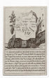 c.1836 Ariège France antique card map showing Foix & Pamiers by Bourrut-Le Meri, 3rd edition