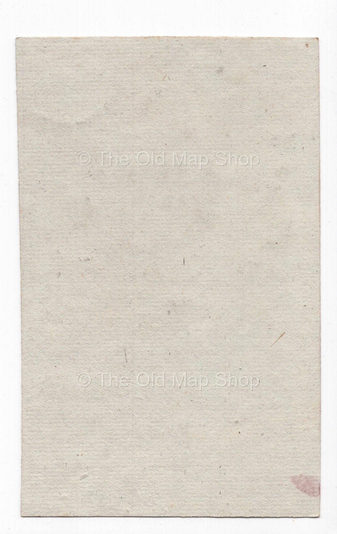 Reverse of c.1836 Basses-Pyrénées (Pyrénées-Atlantiques) France antique card map by Bourrut-Le Meri