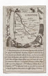 c.1836 Gironde France antique card map by Bourrut-Le Meri, 3rd edition