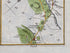 Lower detail of 1783 Taylor & Skinner Map 35 showing Aughnacloy, Errigill Church, Fort Singleton and the Blackwater River in County Tyrone.