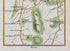Lower detail of 1783 Taylor & Skinner Map 25 showing Newtownhamilton, Fews Barrack, Roxborough House and the Castleblayney connections in County Armagh.