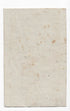 Reverse of c.1836 Corrèze France antique card map by Bourrut-Le Meri