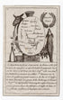 c.1836 Deux-Sèvres France antique card map showing Niort & Parthenay by Bourrut-Le Meri, 3rd edition