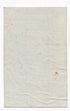 Reverse of c.1836 Deux-Sèvres France antique card map by Bourrut-Le Meri