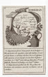 c.1836 Morbihan France antique card map by Bourrut-Le Meri, 3rd edition