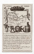 c.1836 Côtes-du-Nord (Côtes-d'Armor) France antique card map by Bourrut-Le Meri, 3rd edition