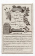 c.1836 Mayenne France antique card map showing Laval by Bourrut-Le Meri, 3rd edition