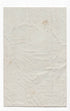 Reverse of c.1836 Mayenne France antique card map by Bourrut-Le Meri