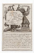 c.1836 Sarthe France antique card map showing Le Mans & La Fleche by Bourrut-Le Meri, 3rd edition