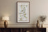 1783 Taylor & Skinner Armagh and Dungannon Ireland road map displayed above a console table.