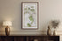 1783 Taylor & Skinner Clogher, Ballygawley and Aughnacloy, Tyrone Ireland road map displayed above a console table.