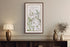 1783 Taylor & Skinner Garvagh and Kilrea Ireland road map displayed above a console table.