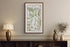 1783 Taylor & Skinner Glenarm and Cushendall Ireland road map displayed above a console table.