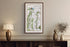 1783 Taylor & Skinner Londonderry, Limavady and Dungiven Ireland road map displayed above a console table.