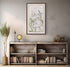 1783 Taylor & Skinner Garvagh and Kilrea Ireland road map displayed above a bookshelf.