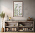 1783 Taylor & Skinner Londonderry, Limavady and Dungiven Ireland road map displayed above a bookshelf.
