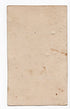 Reverse of c.1819 Yonne France antique card map by Bourrut-Le Meri