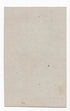 Reverse of c.1836 Yonne France antique card map by Bourrut-Le Meri