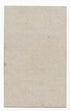 Reverse of c.1836 Corse France antique card map by Bourrut-Le Meri
