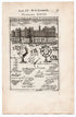 1702 Manesson Mallet, Chateau St Germain from Chateau Neuf Side, Paris, France, Antique Print. Plate XXVII